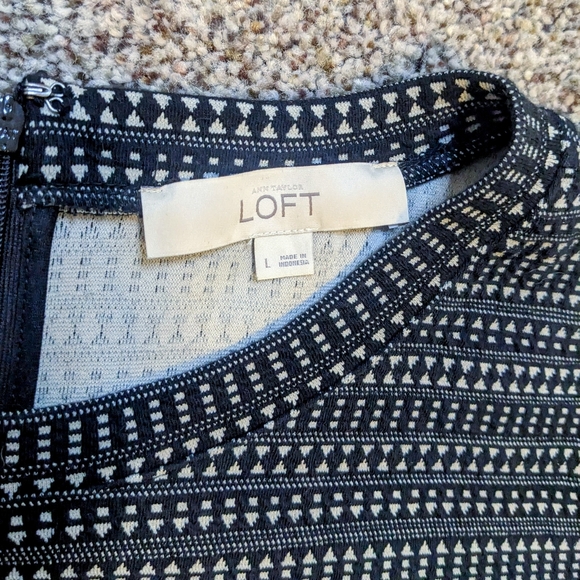 LOFT Drop Waist Dress - Picture 6 of 7